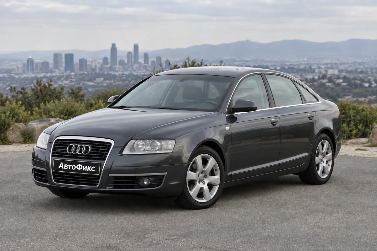 Audi A6 C6 — сгенерированная иллюстрация модели