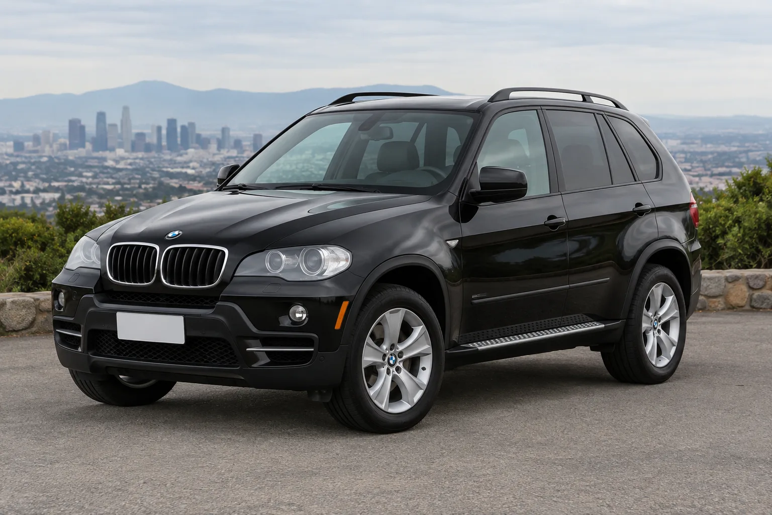 BMW X5 E70 — сгенерированная иллюстрация модели