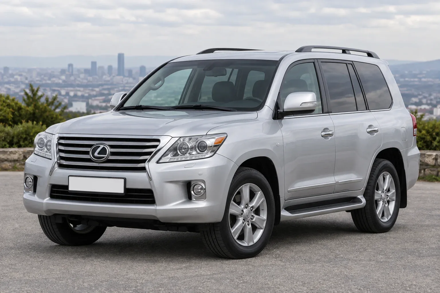 Lexus LX 3 / J200 — сгенерированная иллюстрация модели при дневном освещении