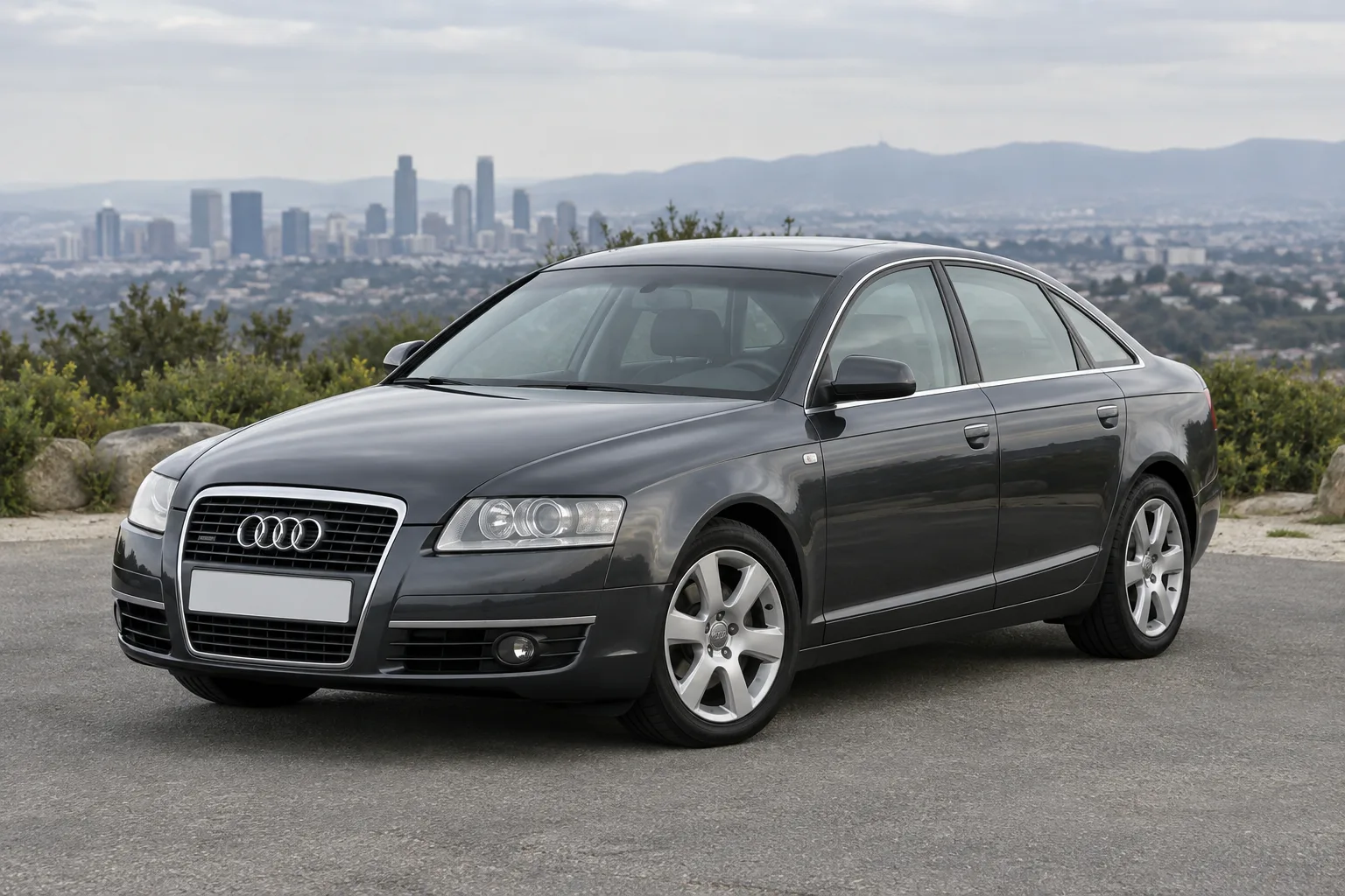Audi A6 C6 — сгенерированная иллюстрация модели