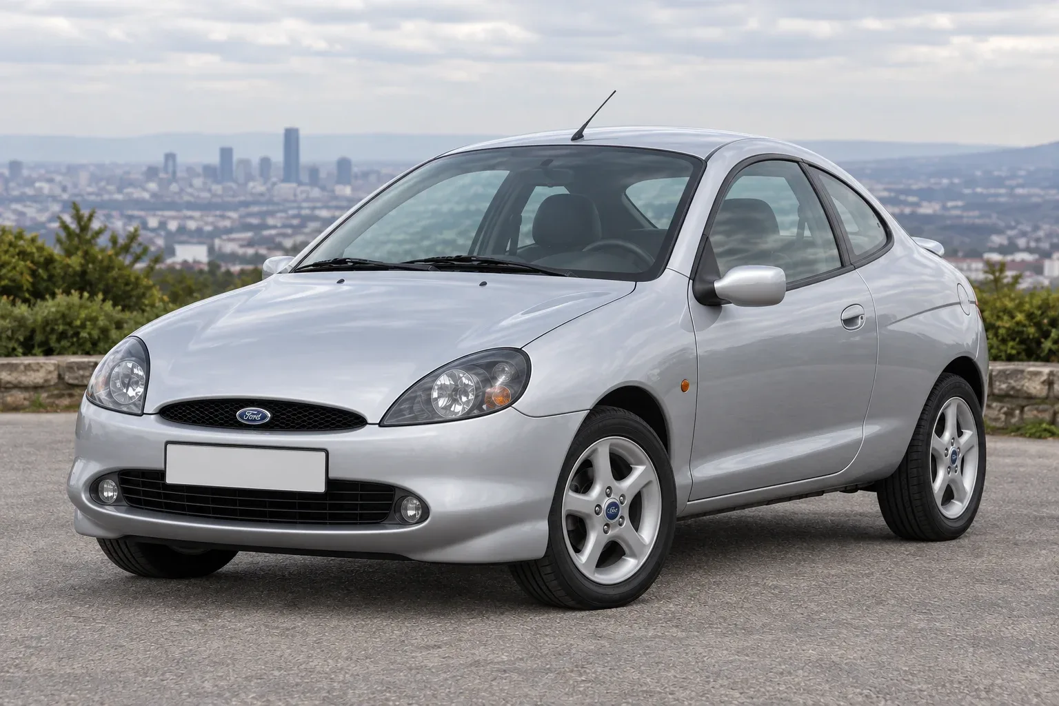Ford Puma 1 — сгенерированная иллюстрация модели при дневном освещении