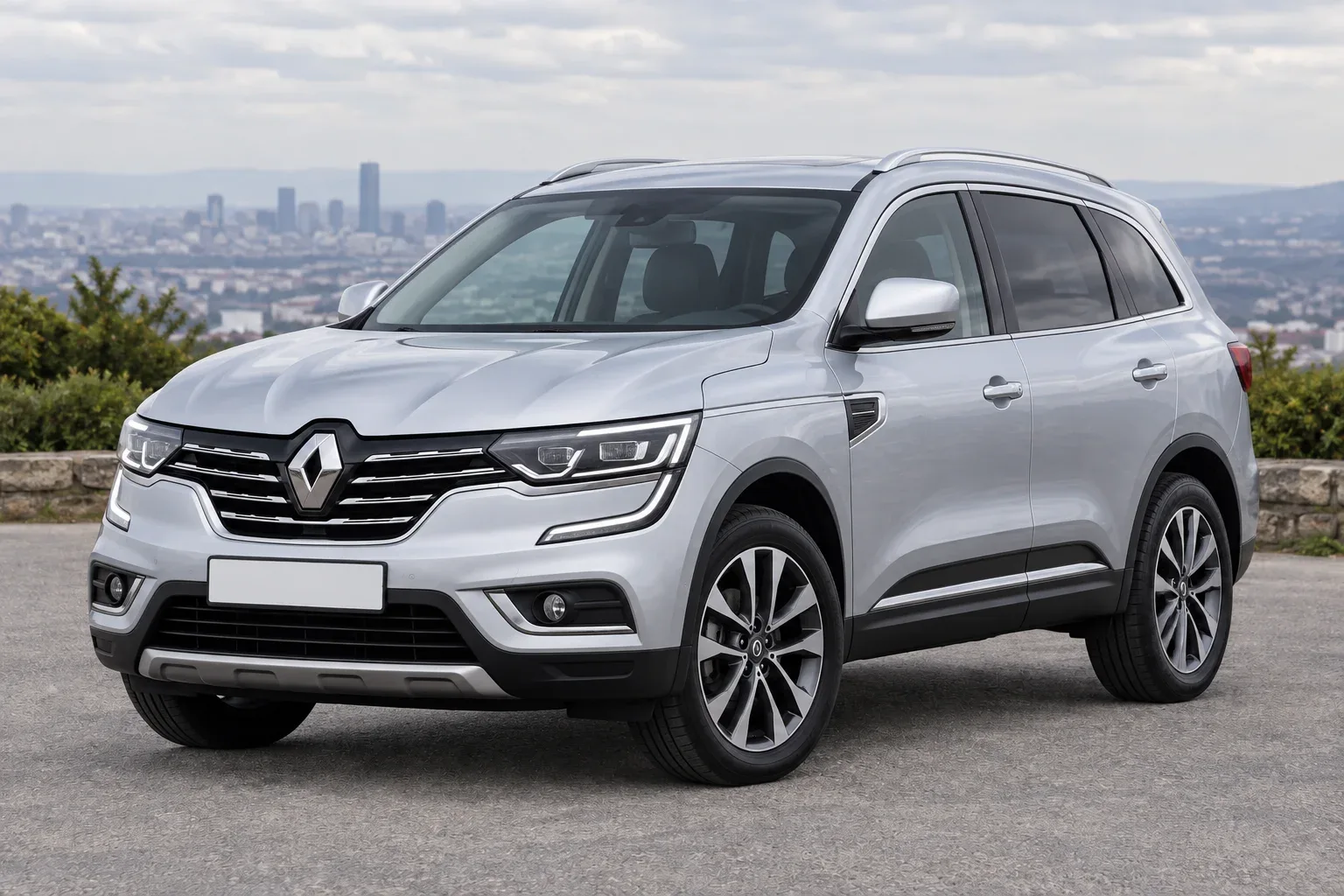 Renault Koleos 2 — сгенерированная иллюстрация модели при дневном освещении