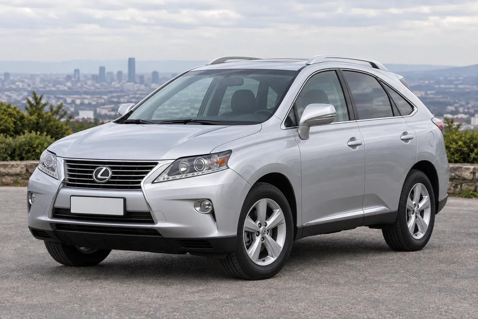 Lexus RX 3 / AL10 — сгенерированная иллюстрация модели при дневном освещении