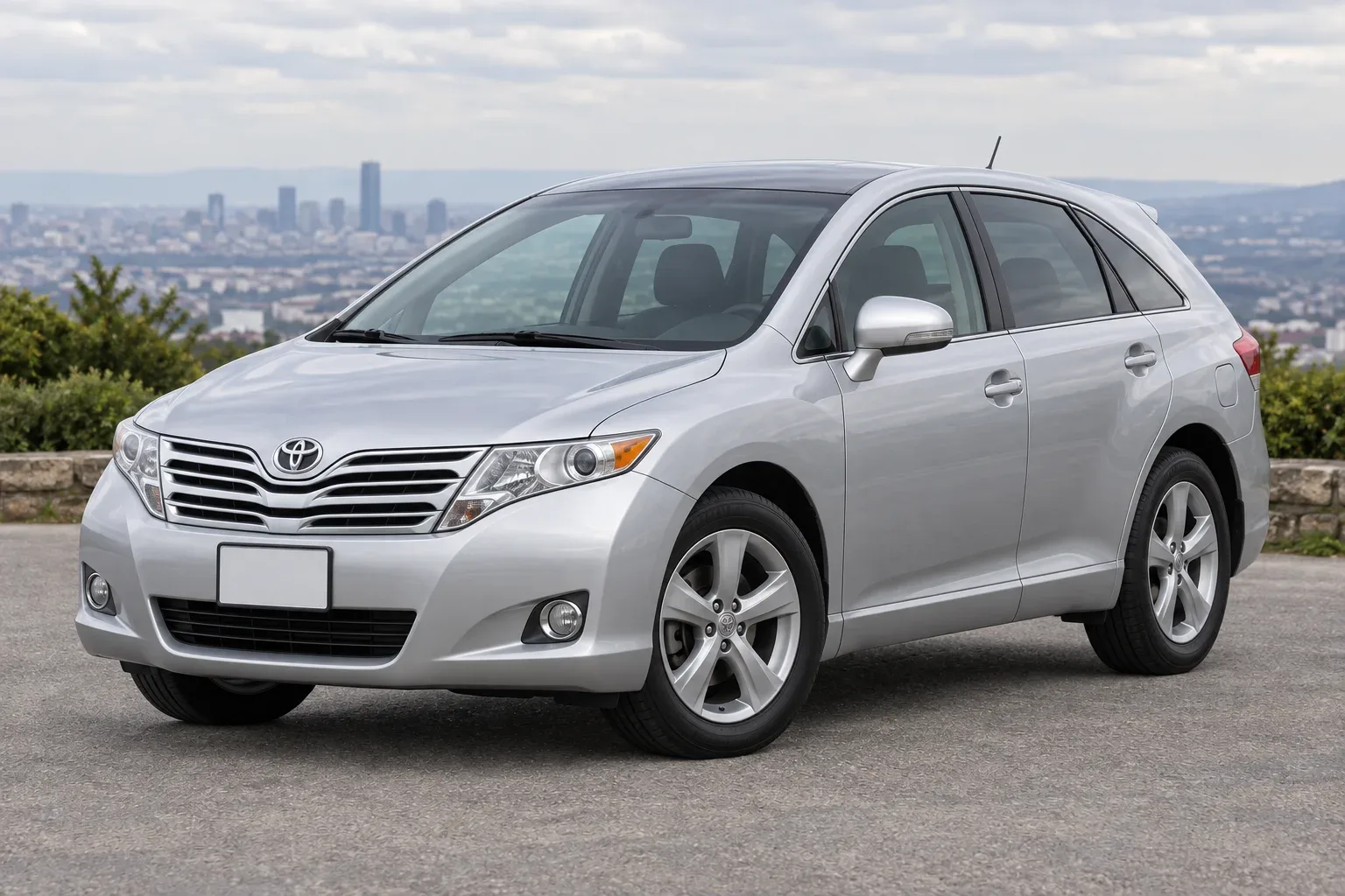 Toyota Venza 1 — сгенерированная иллюстрация модели при дневном освещении