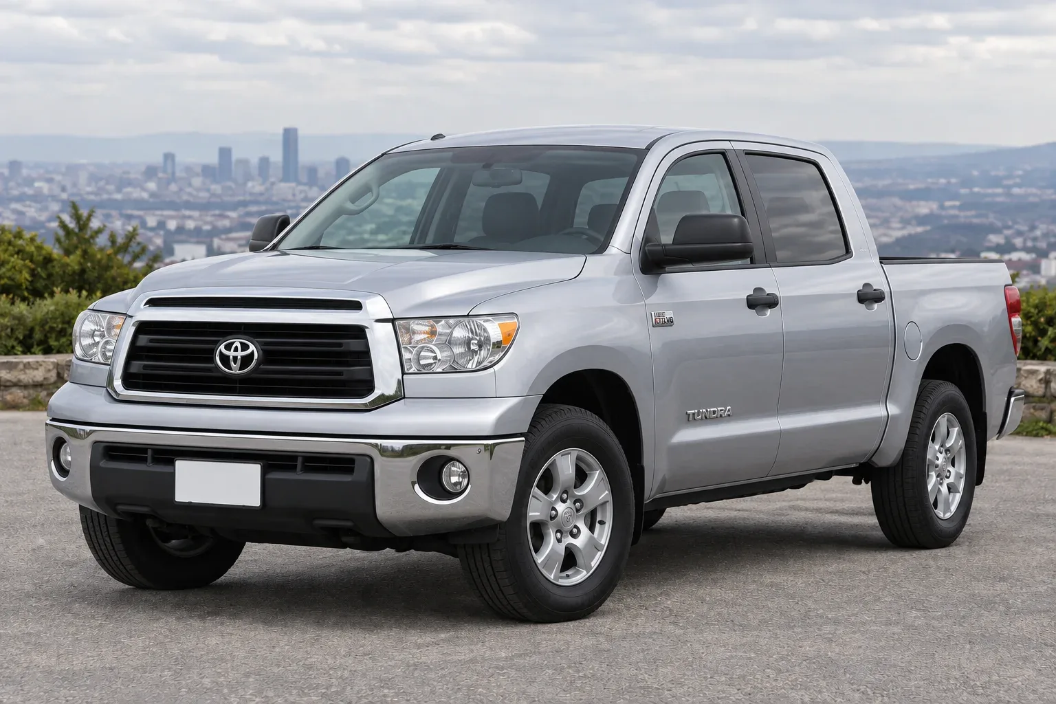 Toyota Tundra 2 — сгенерированная иллюстрация модели при дневном освещении
