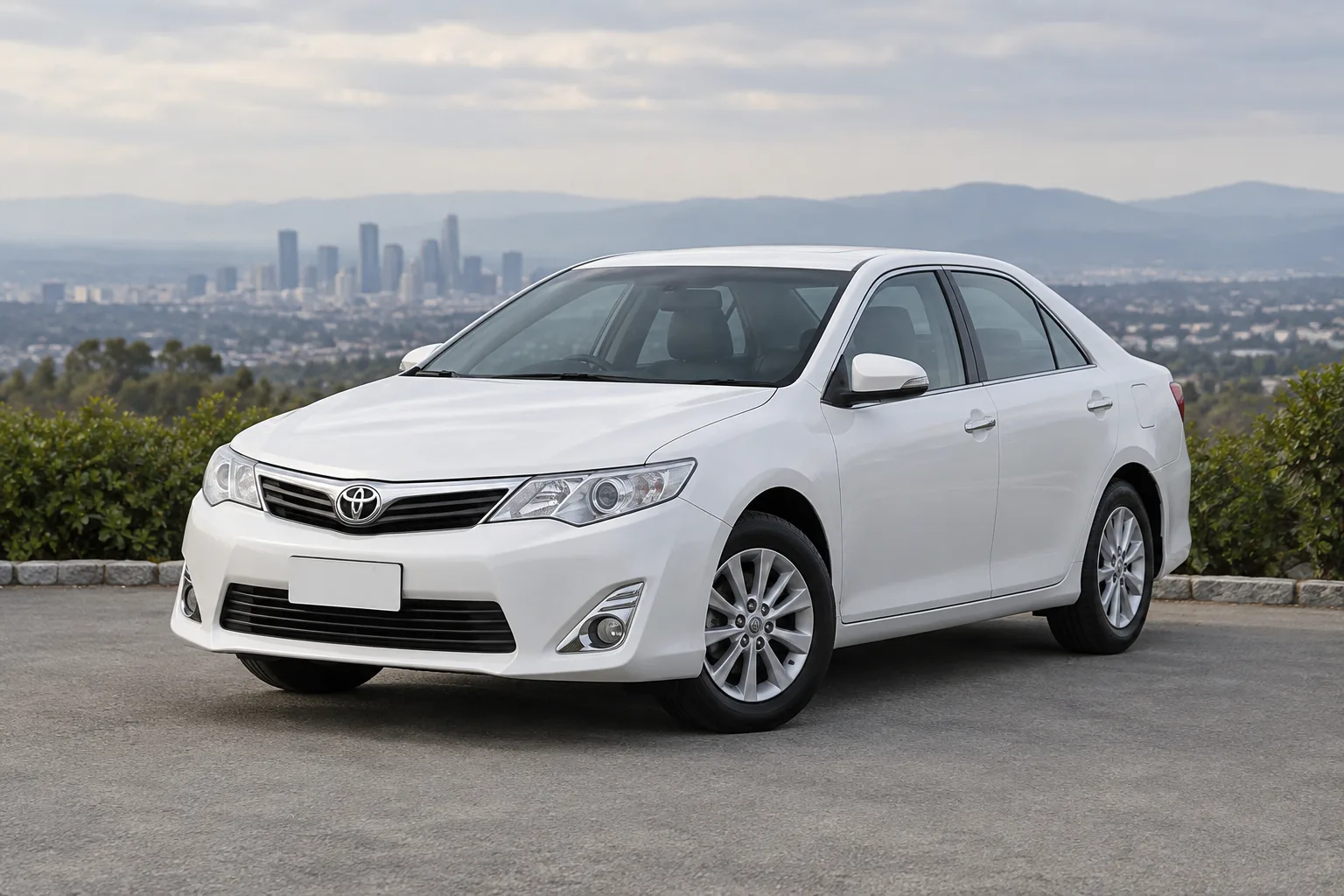 Toyota Camry XV50 — сгенерированная иллюстрация модели