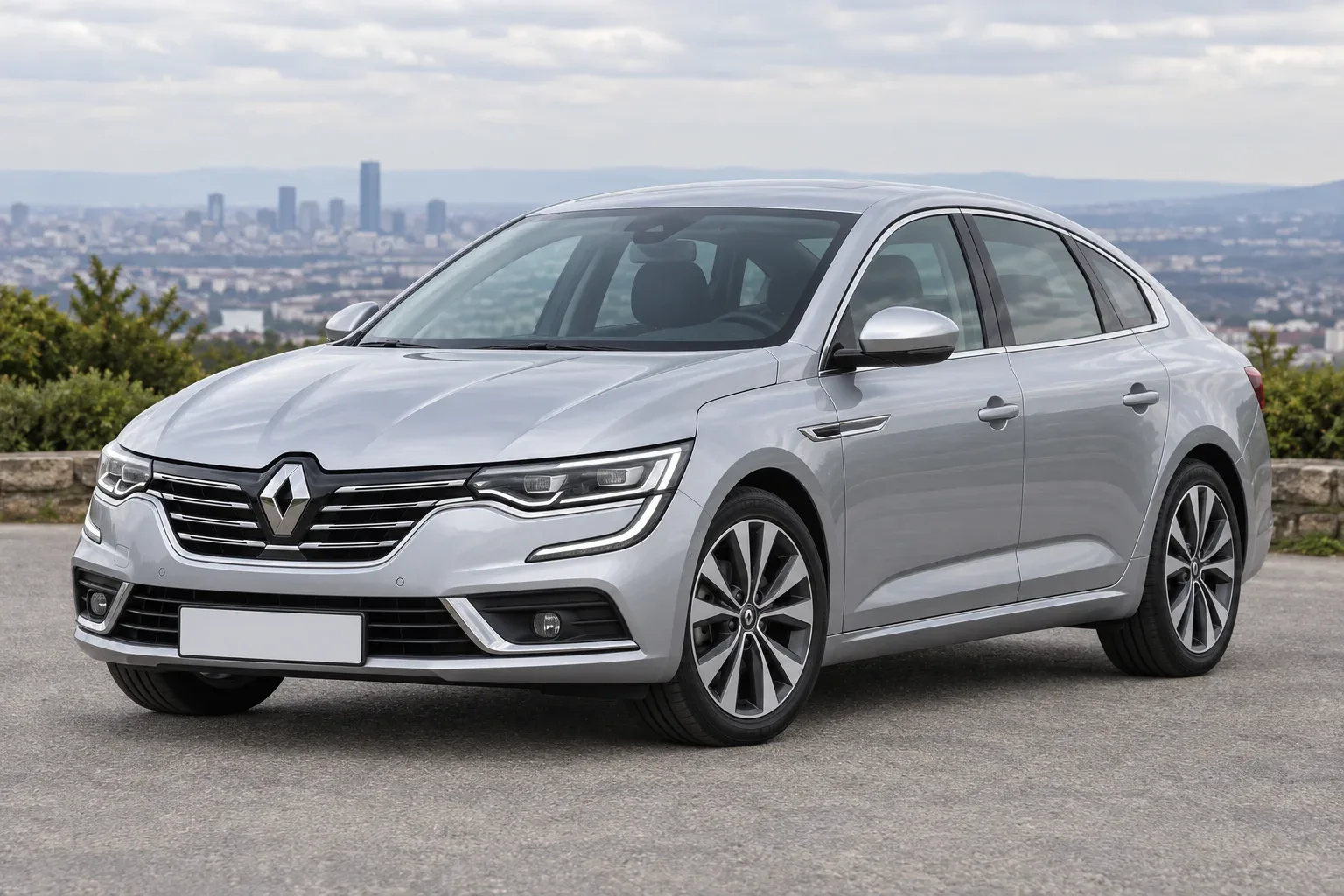 Renault Talisman — сгенерированная иллюстрация модели при дневном освещении