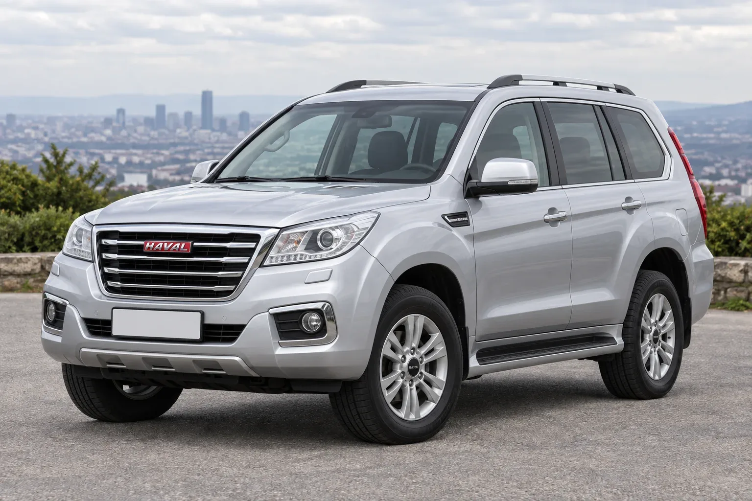 Haval H9 I — сгенерированная иллюстрация модели при дневном освещении