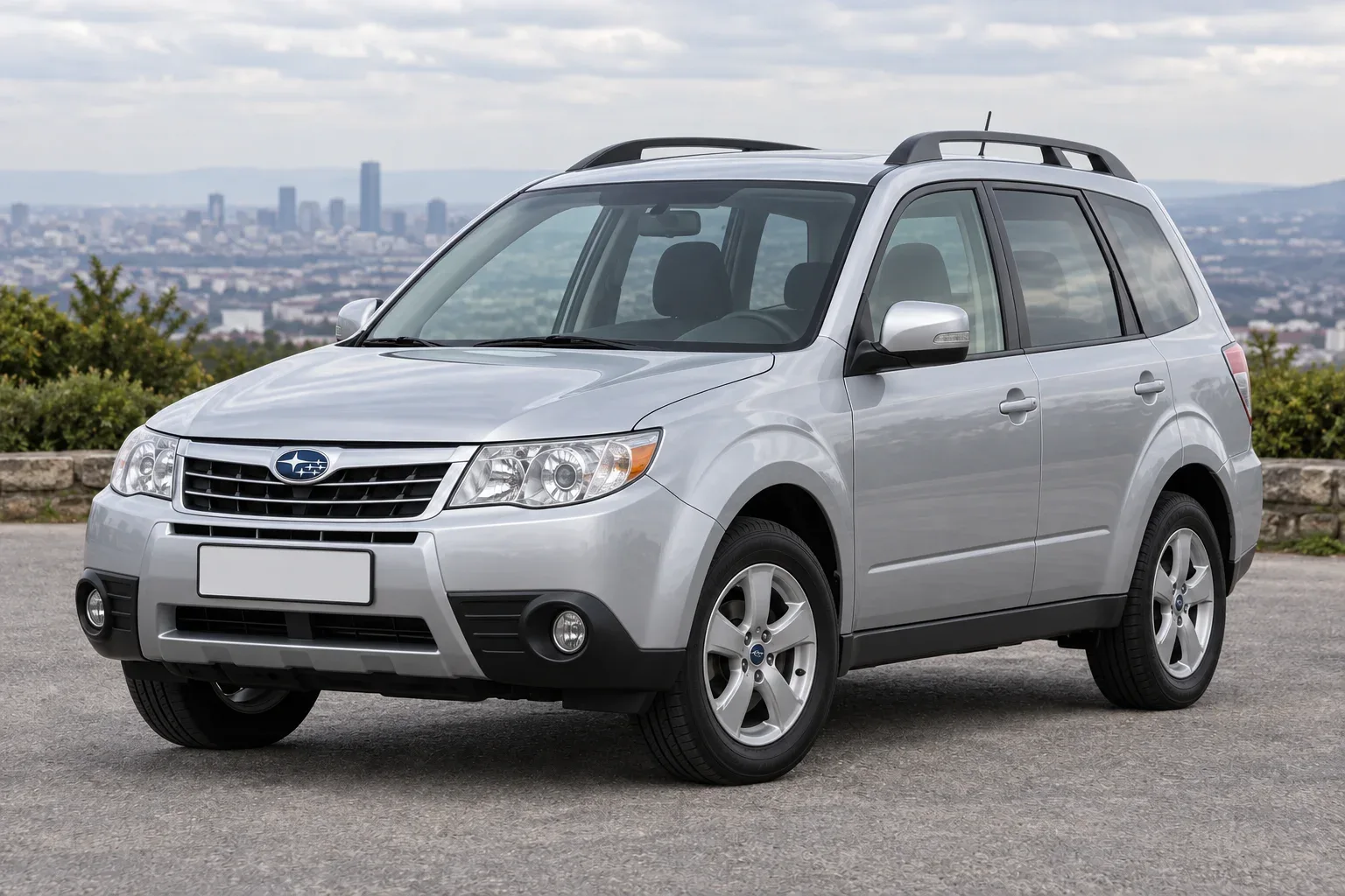 Subaru Forester 3 / SH — сгенерированная иллюстрация модели при дневном освещении